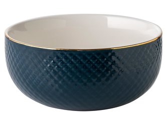 MÍSA NA SALÁT TIFFANY 13CM MODRÝ