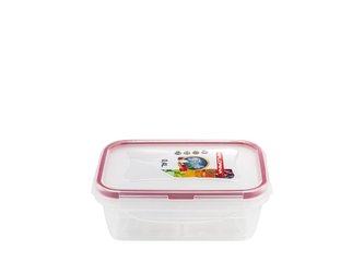 Florina fresh box na potraviny  Fresh Box 400 ml transparentní//červené těsnění