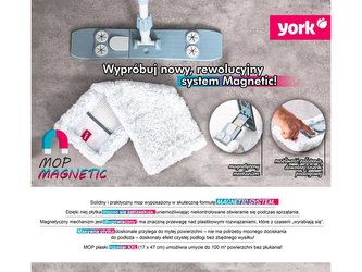 PLOCHÝ MOP MAGNETIC -YOR 8169