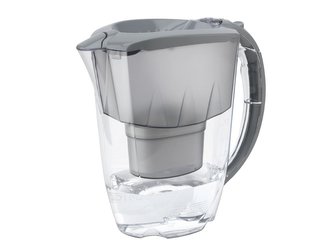FILTRAČNÍ KONVICE AMETHYST 2,8 L ŠEDÁ + VLOŽKA