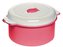KULATÁ NÁDOBA DO MIKROVLNNÉ TROUBY 1,5 L ČERVENÁ