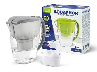 FILTRAČNÍ KONVICE JASPER BÍLÝ 2,8L + VLOŽKA MAXFOR - AQU