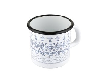 * SMALTOVANÝ HRNEK 9CM 550ML MAJOLICA