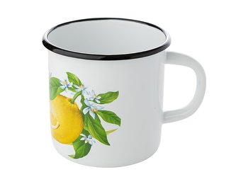 SMALTOVANÝ HRNEK 9CM 500ML CITRÓN