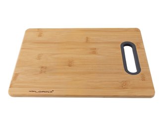 Florina krájecí deska kuchyňská Titolare  40 x 29 x 1 cm červený, šedý, bordo