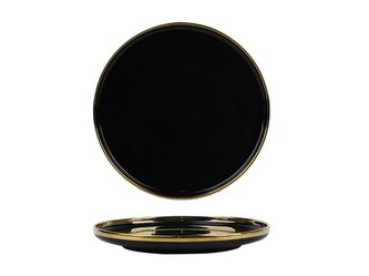 Talíř dezertní Berlotti černý 20cm