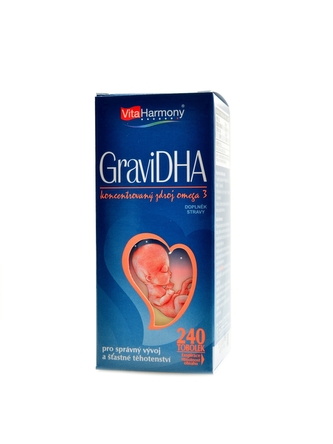 VitaHarmony - GraviDHA 240 tobolek