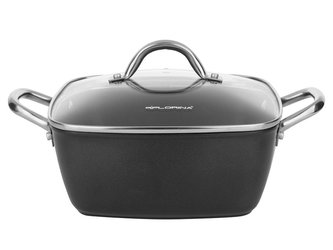 HRNEC ALU S POKLIČKOU NELIO HRANATÝ 24CM 4L