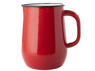 SMALTOVANÝ DŽBÁN ČERVENÝ 2.5 L