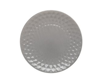 Florina talíř dezertní  Diamond 19,5 cm tmavě šedý