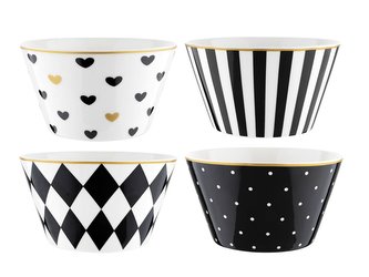ŠALÁTOVÁ MISA GEOMETRIC 13CM NBC