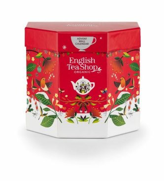 English Tea Shop Adventní kalendář Rozkládací 25 pyramidek BIO