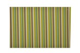 PROSTÍRÁNÍ  PVC 45*30CM ZELENÉ PRUHY
