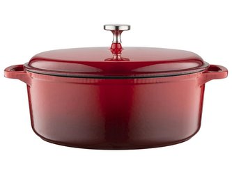 LITINOVÝ PEKÁČ HIERRO 29 x 11 CM 4,2L ČERVENÝ