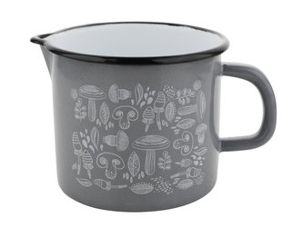 SMALTOVANÝ HRNEK 12CM 1,24L PORCINI