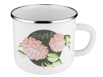 SMALTOVANÝ HRNEK 12CM, 1,2L ELLENA