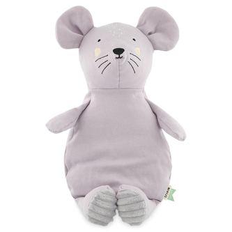 100% organic cotton plush toy large - Mrs. Mouse