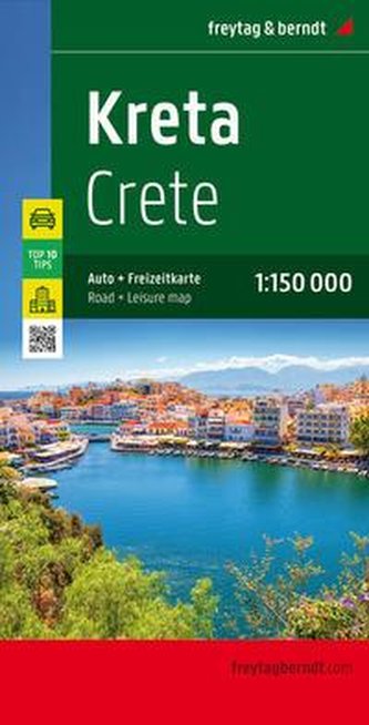 Kreta, Straßen- und Freizeitkarte 1:150.000, freytag & berndt Kreta, Straßen- und Freizeitkarte 1:150.000, freytag & berndt