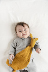 Mušelínový muchláček Kangaroo  Bliss Mustard