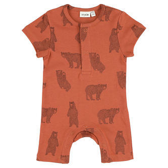 Onesie short | size 74/80 Brave bear