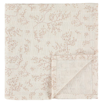 Mušelínová plenka - 110 x 110cm Bright Blom, set 2 pcs