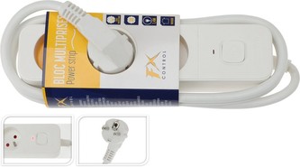 Prodlužovací kabel s vypínačem 3 zásuvky 1,4 m