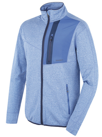 Pánská mikina na zip Ane M blue - S Pánská mikina na zip Ane M blue - S