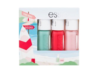 Essie Summer Mini lak na nehty 5 ml + lak na nehty 5 ml Peach Daiquiri + lak na nehty 5 ml Mademoiselle