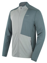 Pánská mikina na zip Tarp zip M black green/dk. grey green - XL