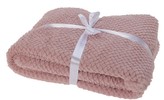 Deka fleece 130 x 160 cm starorůžová