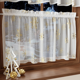 Dekorační krátká záclonka do kuchyně GOLD FROST 40x150 cm MyBestHome
