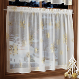 Dekorační krátká záclonka do kuchyně GOLD FROST 60x150 cm MyBestHome