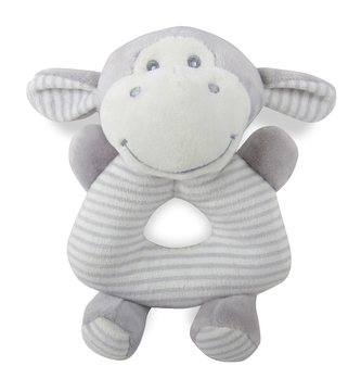 Dětské plyšové chrastítko SWEET RATTLE OSLÍK 10x17 cm Essex