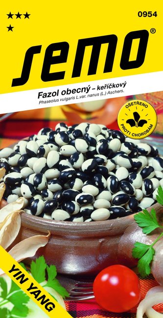 Fazol keř. bílo-černý - Yin Yang 10g