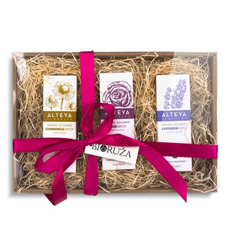 Alteya organics Dárková sada bio květinových vod