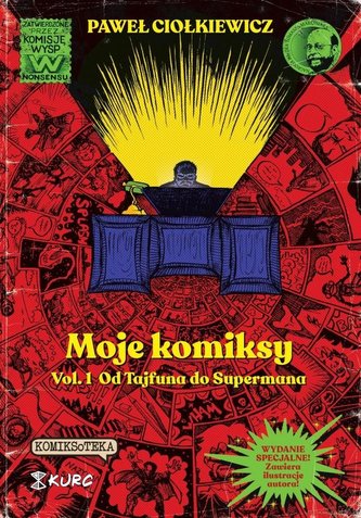 Moje komiksy T.1 Od Tajfuna do Supermana Moje komiksy T.1 Od Tajfuna do Supermana