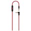 Beats kabel RemoteTalk s ovládáním/handsfree pro iOS červený