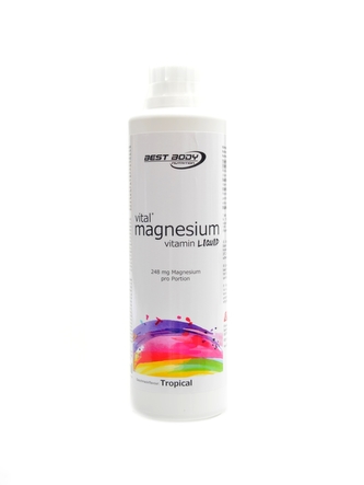 Best Body nutrition - Magnesium vitamin liquid 500 ml tropical