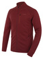 Pánská mikina z merino vlny Alou M bordo - XL