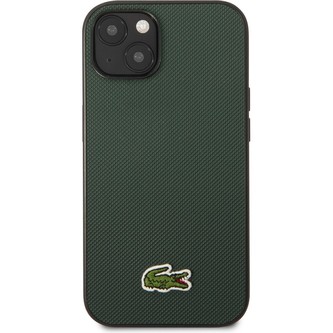Lacoste Iconic Petit Pique Logo kryt iPhone 14 Plus tmavě zelený