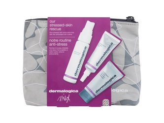 Dermalogica Age Smart pleťová voda Age Smart Antioxidant Hydramist 30 ml + oční krém Age Smart Multivitamin Power Firm Cream 15 ml + pleťová maska Age Smart Multivitamin Power Recovery Masque 15 ml + kosmetická taštička