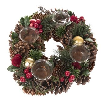 Adventní vánoční věnec, 0/12