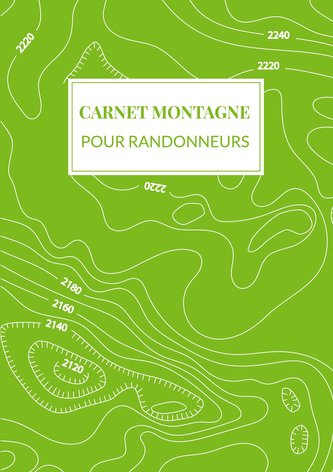 Carnet Montagne pour randonneurs