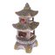 Keramický svícen - pagoda, 4/24