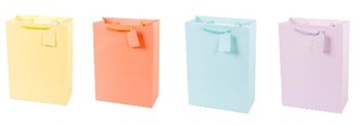 Torebka prezentowa 32x42 pastelowa mix