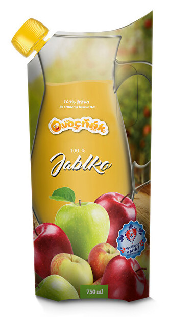 Ovocňák Mošt jablko 100% 750 ml