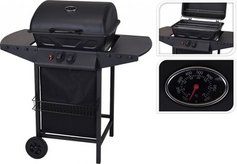 PROGARDEN Plynový gril VAGGAN PRO 2 hořáky KO-X88000010 PROGARDEN Plynový gril VAGGAN PRO 2 hořáky KO-X88000010