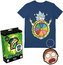 Pánské tričko s přívěskem Rick & Morty: Two Crows (XL) modrá bavlna