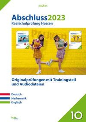 Abschluss 2023 - Realschule Hessen - Aufgabenband
