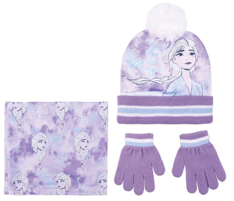 Dětský zimní set Frozen II|Ledové královtství: Elsa (univerzální) Dětský zimní set Frozen II|Ledové královtství: Elsa (univerzální)